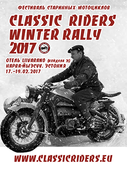 Classic Riders Winter Rally 2017